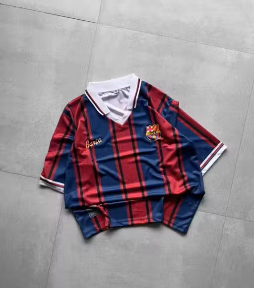 M10 Legacy Edition – Blaugrana Stripes Football Jersey