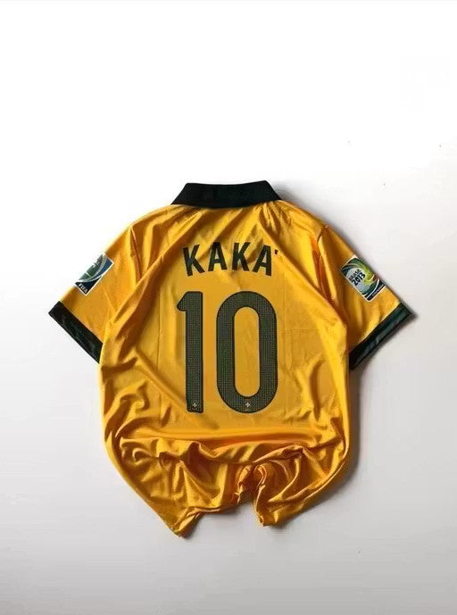 Brazil National Team Iconic No.10 Jersey – Kaká Edition | Golden Samba Legacy