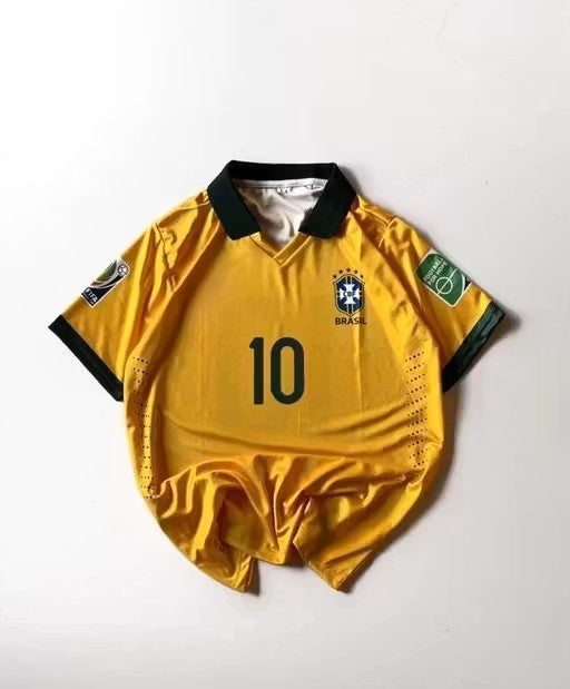 Brazil National Team Iconic No.10 Jersey – Kaká Edition | Golden Samba Legacy
